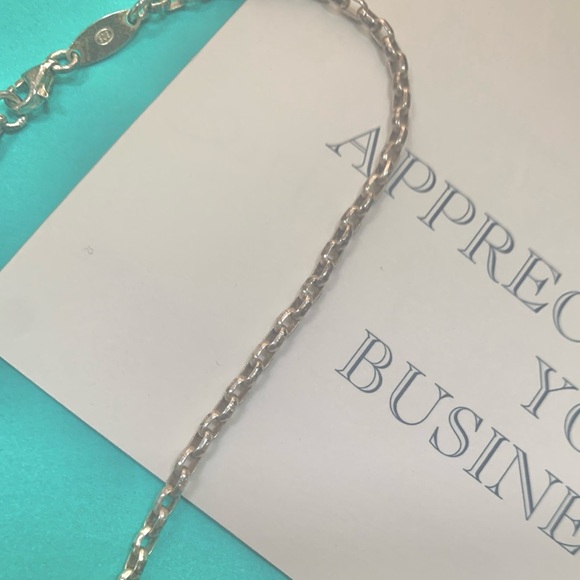 LOLA & COMPANY 4mm ROLO chain 20" 925 Sterling Silver - Picture 3 of 8